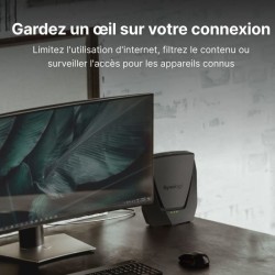 Routeur WiFi 6 Mesh Dual band 3 Gbit/s - SYNOLOGY WRX560 - Commutateur