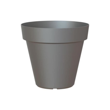 ARTEVASI Pot de fleurs CAPRI - Anthracite - Résistant au gel - 40 x 40 x 34,7 cm - 28,3L