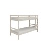 Lits superposés séparables enfant - 2x90x200 cm - Pin massif blanc -
