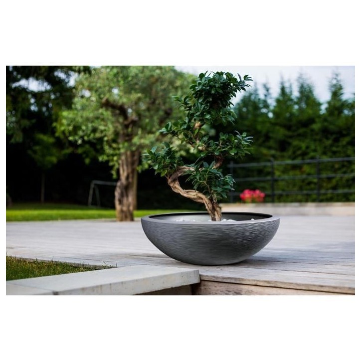 Vasque Ø 59 cm - EDA - Graphit UP - 39 L - Ø 59 x H. 21 cm - Gris Anthracite Vasque Ø 59 cm - EDA - Graphit UP - 39 L - Ø 59 x H. 21 cm - Gris Anthracite