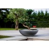 Vasque Ø 59 cm - EDA - Graphit UP - 39 L - Ø 59 x H. 21 cm - Gris An