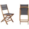 Ensemble repas de jardin 6 a 8 personnes - Table extensible 180/240 x