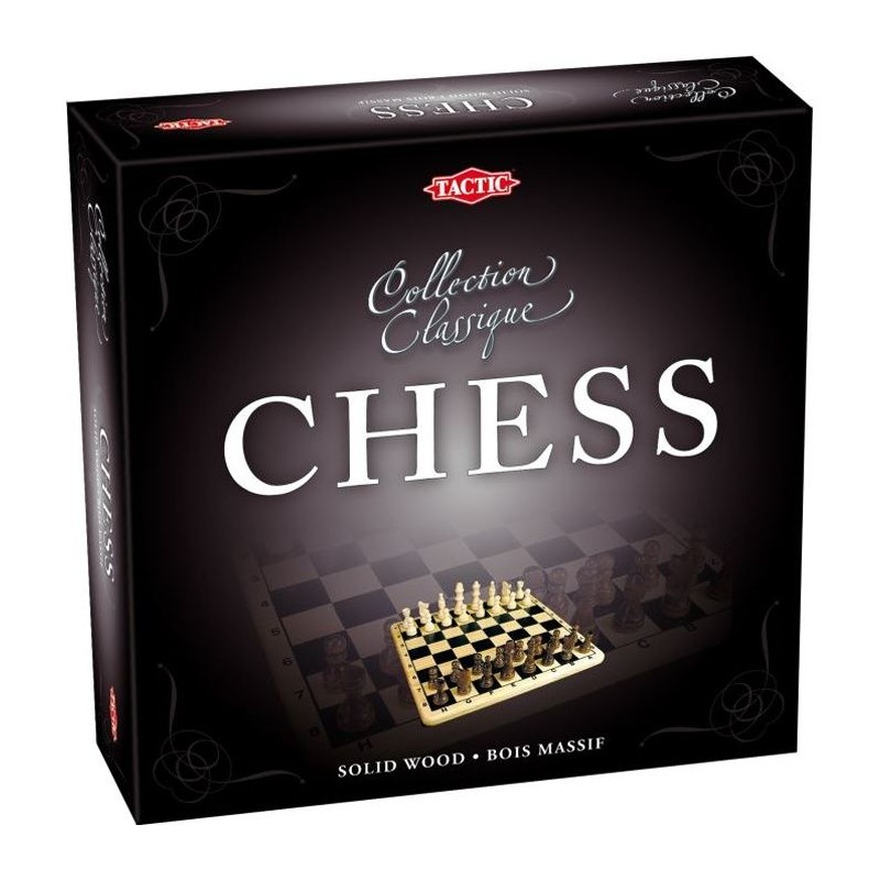 Coffret Echecs En Bois - Jeux de société classique et stratégie - T Coffret Echecs En Bois - Jeux de société classique et stratégie - T