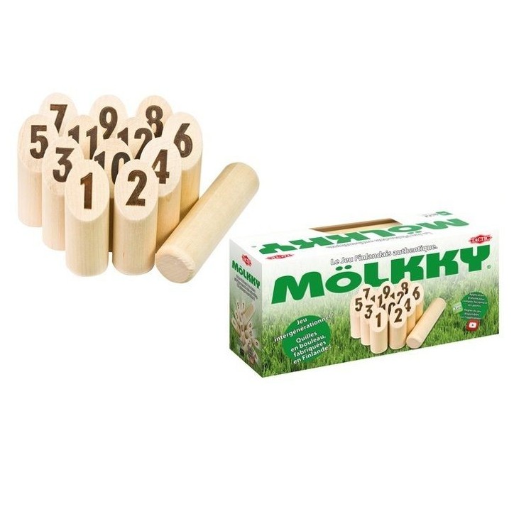 TACTIC Mölkky Jeu de quille version standard TACTIC Mölkky Jeu de quille version standard
