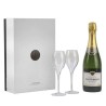 Coffret Cadeau Champagne Taittinger Brut Prestige - Coffret 75cl + 2 f