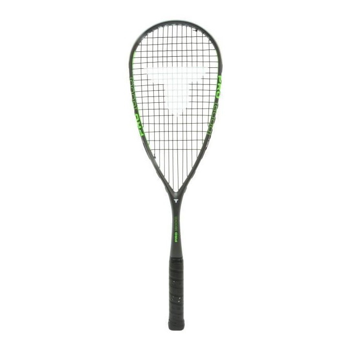 Raquette de squash - TALBOT TORRO - PRO 6000 - Cordage US 600 - Pro-Grip perforé - Tete 500cm² - Cadre 20mm/115g - 155g