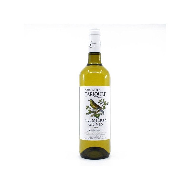 Domaine Tariquet Premieres Grives 2024 Côtes de Gascogne - Vin blanc Domaine Tariquet Premieres Grives 2024 Côtes de Gascogne - Vin blanc
