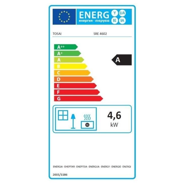 Poele a pétrole électronique - TOSAI SRE 4602 - 4600W – Réservoir 7L – Programmable Poele a pétrole électronique - TOSAI SRE 4602 - 4600W – Réservoir 7L – Programmable