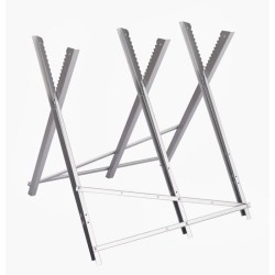 Tréteau pour bûches - ELEM GARDEN TECHNIC - Largeur 80cm - Hauteur 8