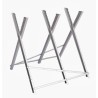 Tréteau pour bûches - ELEM GARDEN TECHNIC - Largeur 80cm - Hauteur 8