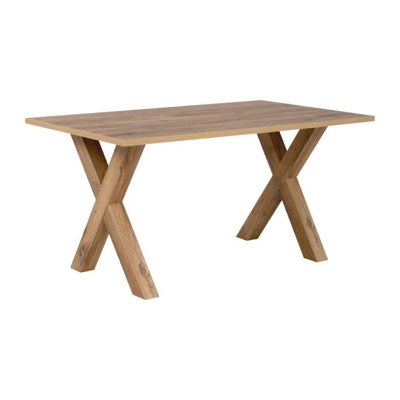 Table a manger seule MANZANO - Rectangulaire - Décor Chene Flagstaff Table a manger seule MANZANO - Rectangulaire - Décor Chene Flagstaff