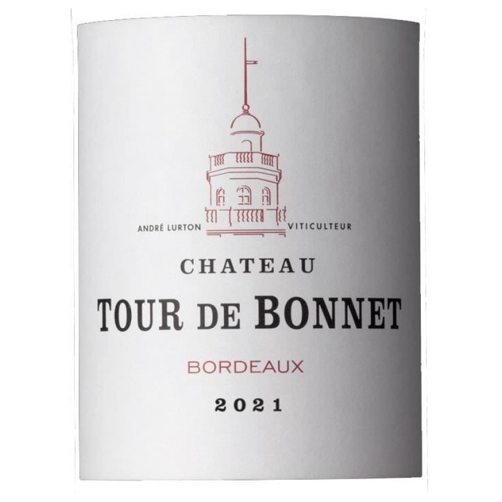 Château Tour de Bonnet 2021 Bordeaux - Vin rouge de Bordeaux