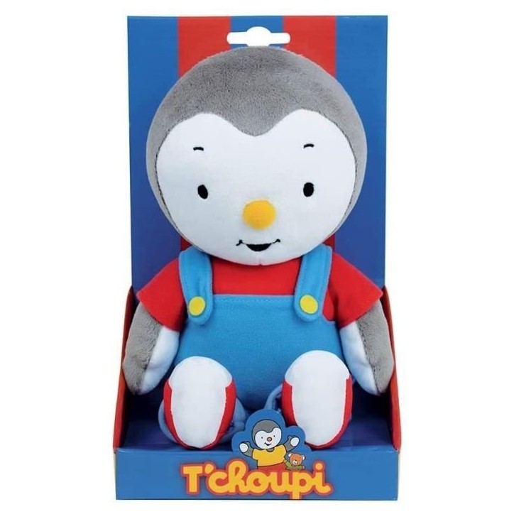 Peluche T'choupi - JEMINI - Environ 30 cm - Polyester - Mixte Peluche T'choupi - JEMINI - Environ 30 cm - Polyester - Mixte