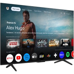 TCL 50QLED780 - TV QLED 50 (127 cm) - 4K UHD 3840x2160 - HDR10 - Googl