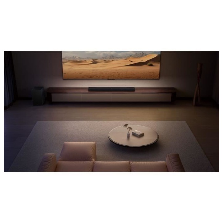 Barre de son - TCL - Q75HE - Ray-Danz Dolby Atmos 5.1.2ch - 620 W - Bluetooth - Caisson de basses sans fil - Noir