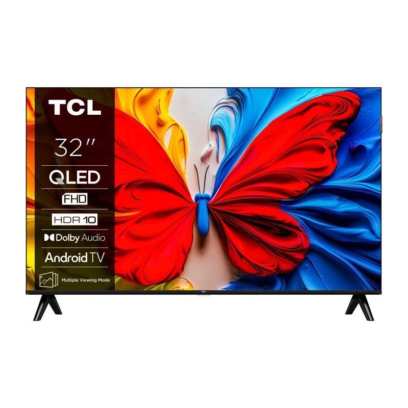 TCL 32S51K - TV QLED 32 (81 cm) - Full HD 1920x1080 - HDR10 - Android TCL 32S51K - TV QLED 32 (81 cm) - Full HD 1920x1080 - HDR10 - Android