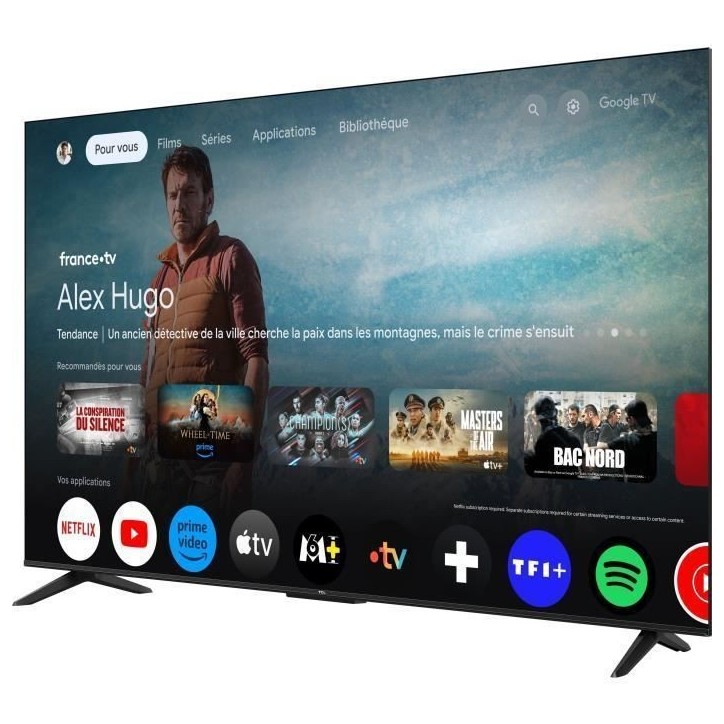 TCL 65T69C - TV QLED 65 (165 cm) - 4K UHD 3840x2160 - HDR10+ - Android TV - 3xHDMI 2.1 - WiFi TCL 65T69C - TV QLED 65 (165 cm) - 4K UHD 3840x2160 - HDR10+ - Android TV - 3xHDMI 2.1 - WiFi