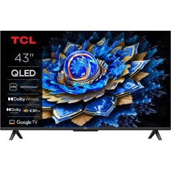 TCL 43T69C - TV QLED 43 (109 cm) - 4K UHD 3840x2160 - HDR10+ - Android