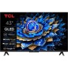 TCL 43T69C - TV QLED 43 (109 cm) - 4K UHD 3840x2160 - HDR10+ - Android