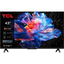 TCL 43P6K - TV LED 43 (109 cm) - 4K UHD 3840x2160 - HDR10+ - Google TV