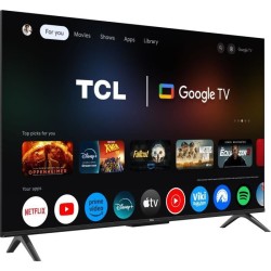 TCL 43P6K - TV LED 43 (109 cm) - 4K UHD 3840x2160 - HDR10+ - Google TV