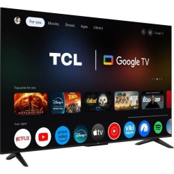 TCL 50P6K - TV LED 50 (126 cm) - 4K UHD 3840x2160 - HDR10+ - Google TV