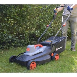 Tondeuse électrique - ELEM TECHNIC - 40cm - 1800W - Bac de ramassage
