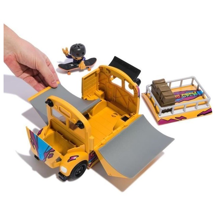 SPIN MASTER PLAYSET CAMION SK8 CREW Teck Deck