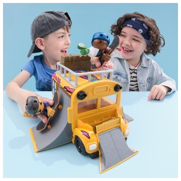 SPIN MASTER PLAYSET CAMION SK8 CREW Teck Deck