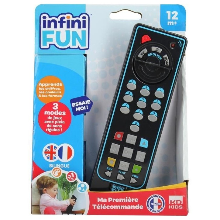 Télécommande Jouet - KD - Ma Premiere Télécommande - Tres réaliste pour imiter les grands Télécommande Jouet - KD - Ma Premiere Télécommande - Tres réaliste pour imiter les grands