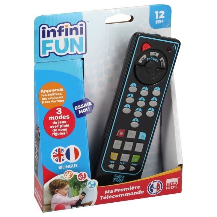 Télécommande Jouet - KD - Ma Premiere Télécommande - Tres réaliste pour imiter les grands Télécommande Jouet - KD - Ma Premiere Télécommande - Tres réaliste pour imiter les grands