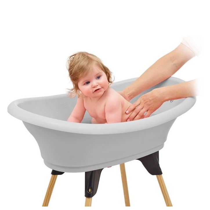 THERMOBABY Pack baignoire VASCO 7 En 1 Gris Charme - Fabriqué en France THERMOBABY Pack baignoire VASCO 7 En 1 Gris Charme - Fabriqué en France