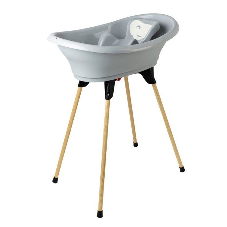 THERMOBABY Pack baignoire VASCO 5 en 1 Gris charme - Fabriqué en France THERMOBABY Pack baignoire VASCO 5 en 1 Gris charme - Fabriqué en France