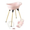 Pack baignoire THERMOBABY VASCO 5 en 1 Rose poudre - Fabriqué en Fran