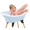 Pack baignoire THERMOBABY VASCO 5 en 1 Fleur bleue - Fabriqué en Fran