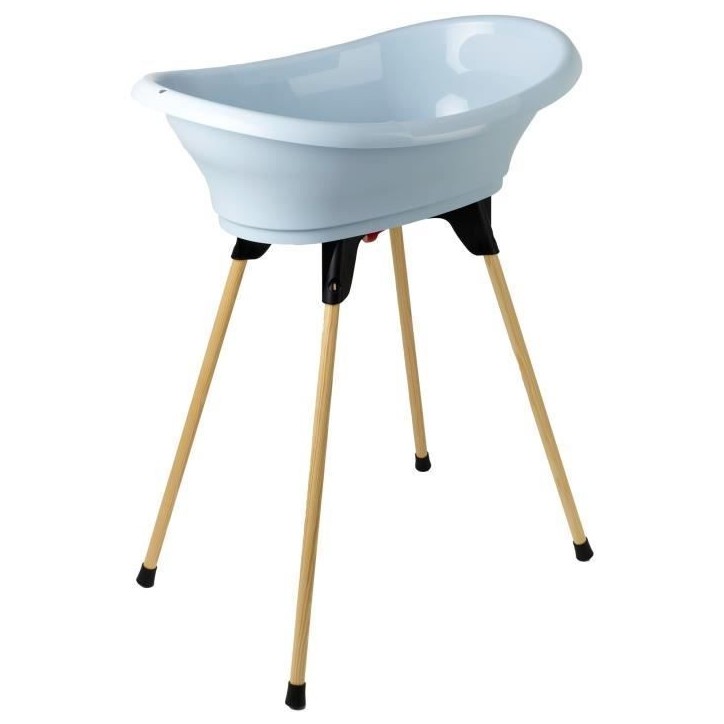 Pack baignoire THERMOBABY VASCO 5 en 1 Fleur bleue - Fabriqué en France Pack baignoire THERMOBABY VASCO 5 en 1 Fleur bleue - Fabriqué en France