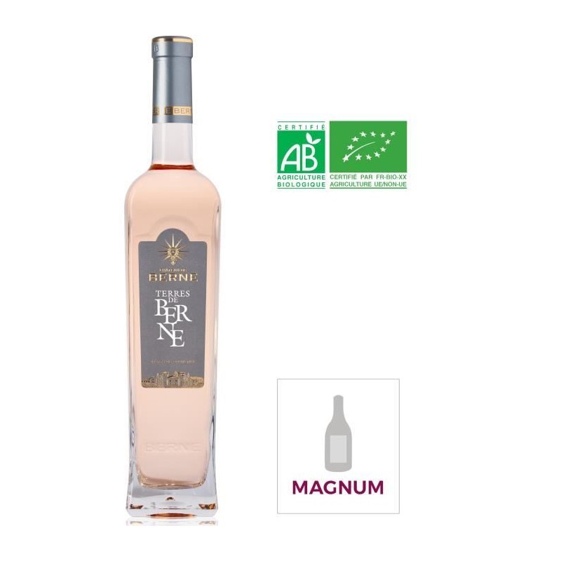 Magnum Château de Berne Côtes de Provence - Vin rosé de Provence - Magnum Château de Berne Côtes de Provence - Vin rosé de Provence -