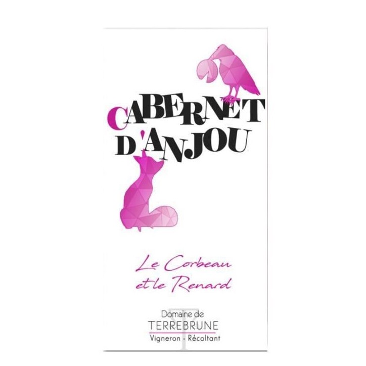 Domaine de Terrebrune Cabernet et Rosé d'Anjou - Vin rosé de la Loire 2024