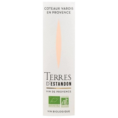 Estandon Terre d'Estandon Coteaux Varois en Provence - Vin rosé de Provence - Bio 2024
