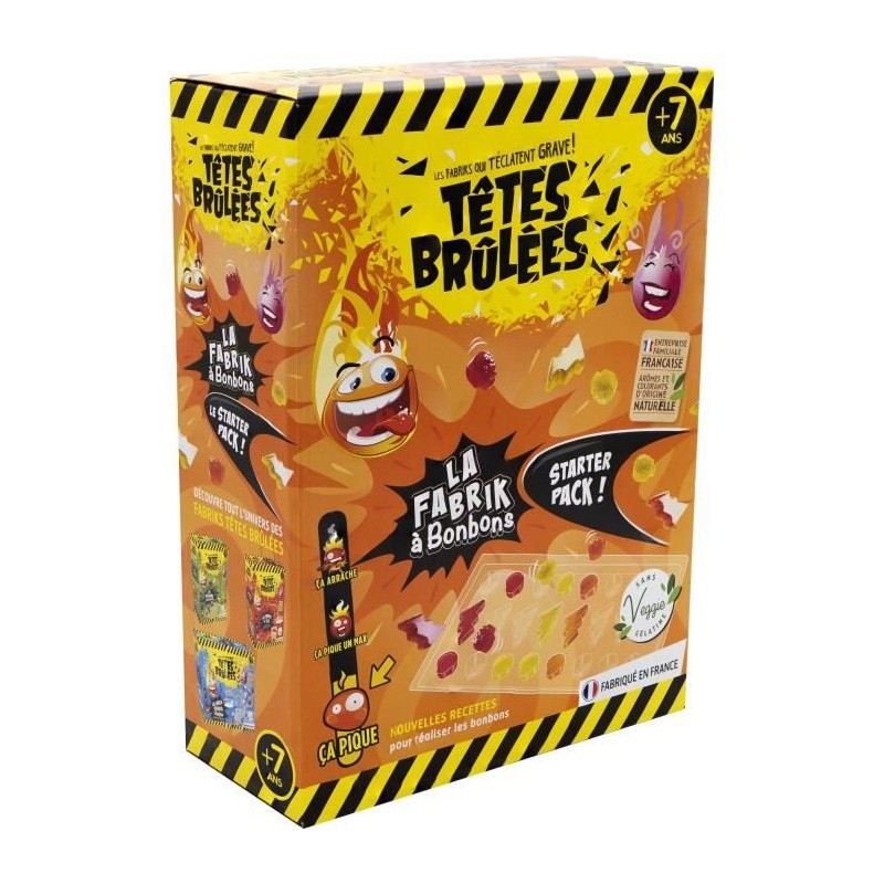 La Fabrik a bonbons STARTER PACK - TETES BRULEES - Mixte - Blanc - 21x La Fabrik a bonbons STARTER PACK - TETES BRULEES - Mixte - Blanc - 21x
