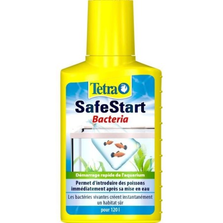 Tetra SafeStart - TETRA - Ensemencement bactérien pour aquarium - Per