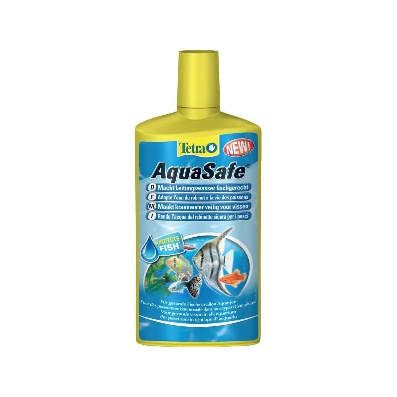 TETRA Aquasafe 500 ml - Pour aquarium TETRA Aquasafe 500 ml - Pour aquarium