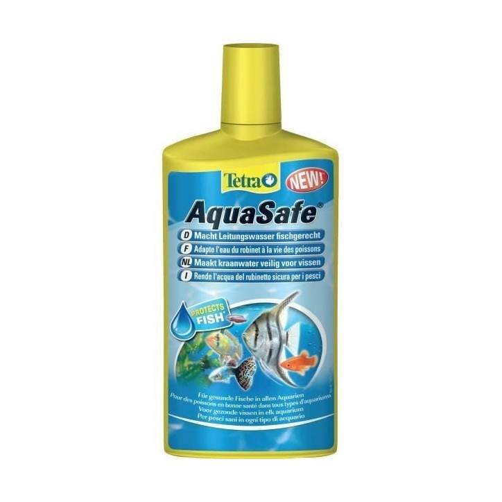 TETRA Aquasafe 500 ml - Pour aquarium TETRA Aquasafe 500 ml - Pour aquarium