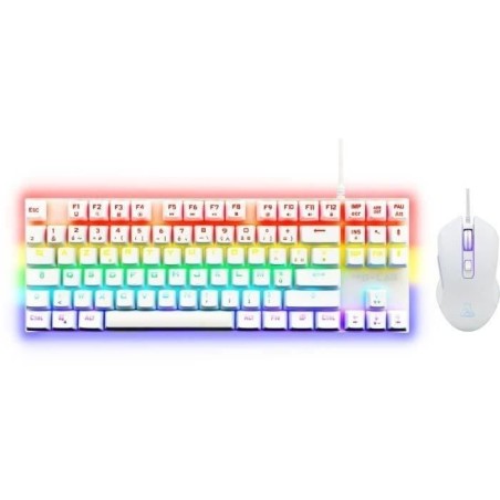 Pack Gamer 2 en 1 - The G-Lab - COMBO MERCURY - Souris Filaire - Clavi
