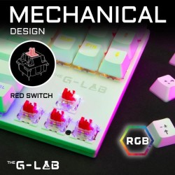 Pack Gamer 2 en 1 - The G-Lab - COMBO MERCURY - Souris Filaire - Clavi