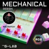 Pack Gamer 2 en 1 - The G-Lab - COMBO MERCURY - Souris Filaire - Clavi