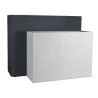 EDA Bac a fleurs Muret Loft GRAPHIT - 46 L - 78,5 x 29,5 x 60 cm - Gri