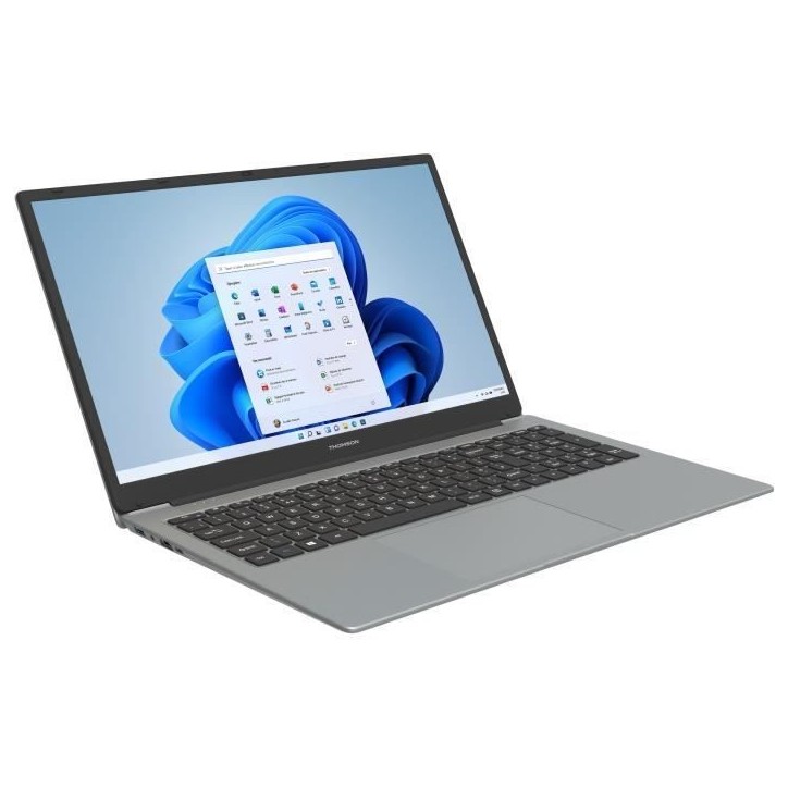 PC Portable - THOMSON - TH15I510-16GR512 - 15,6 HD - Intel Core i5 - RAM 16Go - Stockage 512Go SSD - Windows 11 - AZERTY