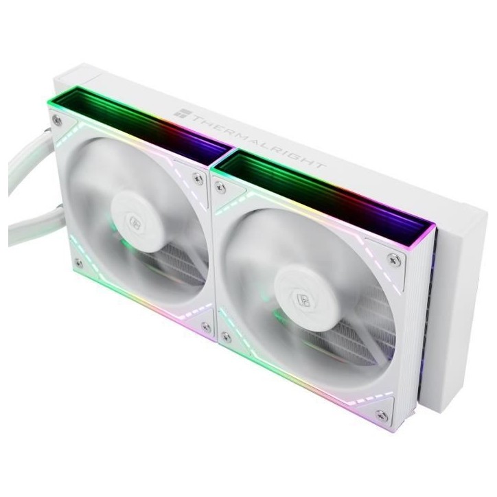 Watercooling AIO - THERMALRIGHT - Frozen Infinity 240 - Blanc - Ventilateurs 2x120mm ARGB - Compatibilité Intel et AMD Watercooling AIO - THERMALRIGHT - Frozen Infinity 240 - Blanc - Ventilateurs 2x120mm ARGB - Compatibilité Intel et AMD
