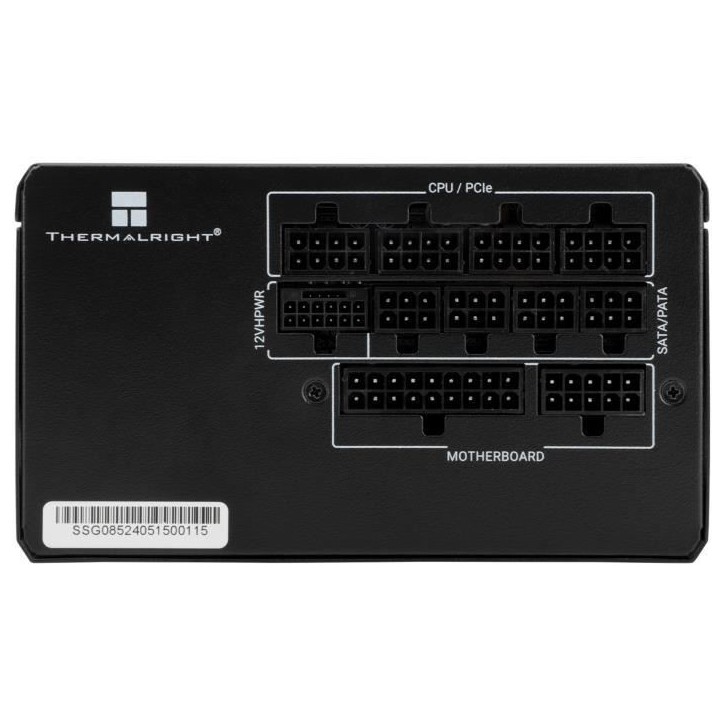 Alimentation PC modulaire - THERMALRIGHT SG850 - 80+ Gold - Noir Alimentation PC modulaire - THERMALRIGHT SG850 - 80+ Gold - Noir